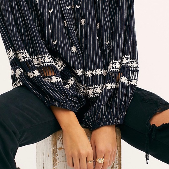 NWT Free People size XS All Roads Lead to you embr - Picture 6 of 10